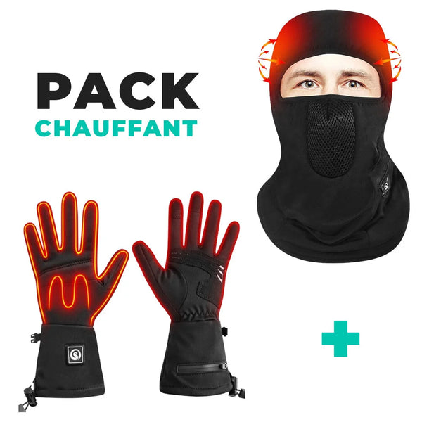 PACK Chauffant Gants et Couvre-chaussures