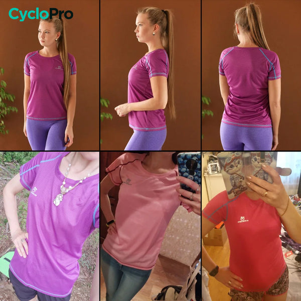 Frauen rennen t -Shirt - Ultrakonfort