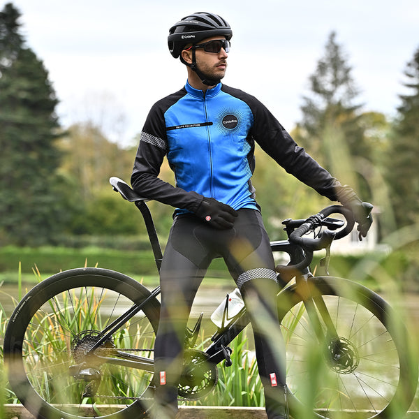 tenue cyclisme bleue eklips 5