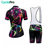 tenue cyclisme femme exotica bretelles dos