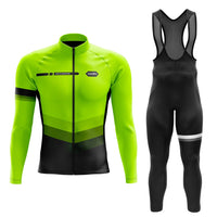 Fluo gelbes Winter -Rad -Outfit - Beweglichkeit