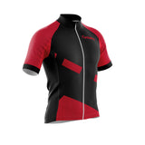 tenue cycliste ete rouge poches 3