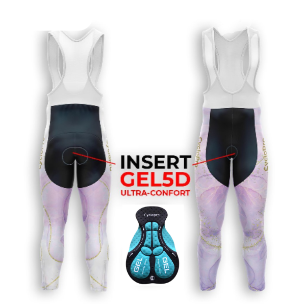 Winter Radsport -Outfit Violett - Hue+