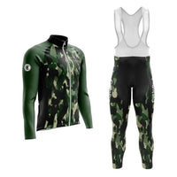 TENUE CYCLISTE HIVER VERTE - COMMANDEUR tenue de cyclisme CycloPro 