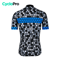 Blaues Fahrrad -Outfit - Atmosphäre+ Destocking