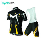 Gelbe Radsport -Outfit - Bikelight - Destockage