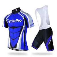 TENUE DE CYCLISTE ROUTE BLEUE - SHAPE+ Tenue de cyclisme été CycloPro Avec S 