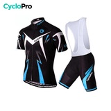 Tenue de Cycliste Route - Confort max Tenue de cyclisme été GT-Cycle Outdoor Store Bleu - Bretelles S 