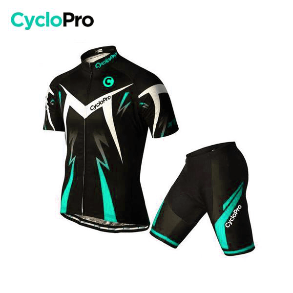 Tenue de Cycliste Route - Confort max Tenue de cyclisme été GT-Cycle Outdoor Store Turquoise - Sans bretelles S 