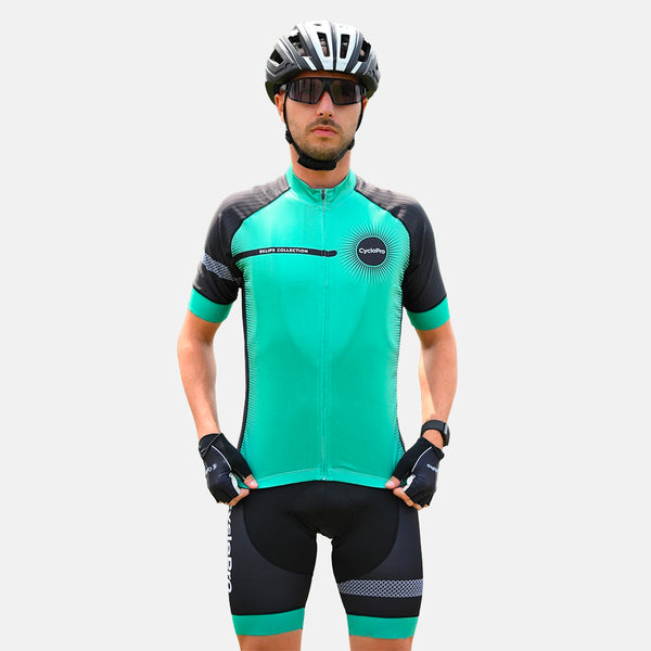 tenue eklips cycliste turquoise