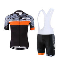 tenue cycliste ete camoride orange