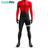 Red Winter Cycling Outfit - Agility - Destockage