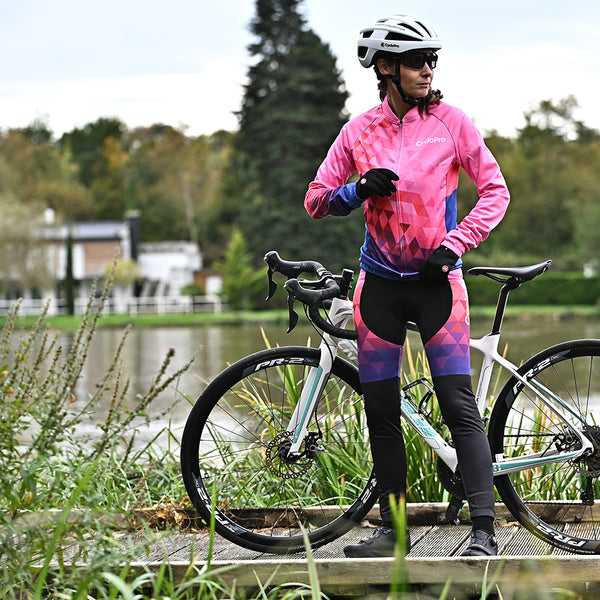 tenue thermique femme cyclisme cubic 4