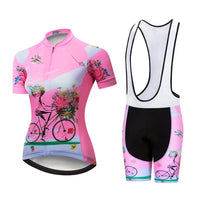 Pink Road Bike Outfit - Happy+