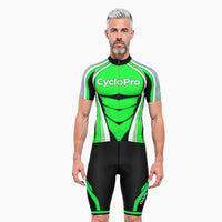 tenue cycliste ete shape vert