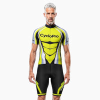 Gelbe Route Radfahrer - Form+