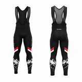 Tenue cycliste hiver noire et rouge - Route des cols - photo 4