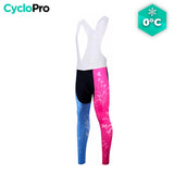 COLLANT CYCLISTE À FLEURS POUR FEMMES - HIVER collant thermique femme GT-Cycle Outdoor Store Avec XS 