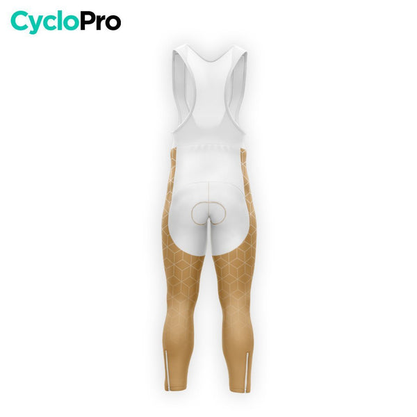 COLLANT CYCLISTE AUTOMNE HOMME MARRON - CUBIC+ cuissard long homme GT-Cycle Outdoor Store 