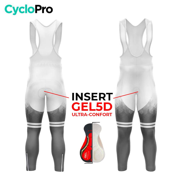 COLLANT CYCLISTE AUTOMNE HOMME NOIR - CRISTAL+ cuissard long homme GT-Cycle Outdoor Store 