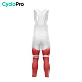 COLLANT CYCLISTE AUTOMNE HOMME ROUGE - CRISTAL+ cuissard long homme GT-Cycle Outdoor Store 