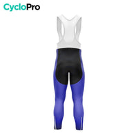 COLLANT CYCLISTE HIVER HOMME / BLEU - DIMENSION+ - DESTOCKAGE cuissard long homme CycloPro 