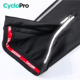 COLLANT CYCLISTE LISERE BLANC - AUTOMNE - HOMME Cuissard long pour cycliste homme CycloPro 