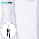 COLLANT CYCLISTE POUR FEMMES AUTOMNE - FLEURS PASSION Collant automne femme CycloPro 