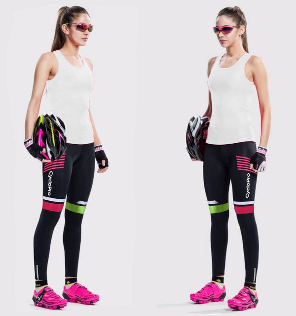 COLLANT CYCLISTE POUR FEMMES - HIVER Collant automne femme CycloPro 