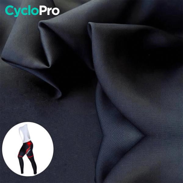 COLLANT CYCLISTE THERMIQUE ROUGE - HIVER - HOMME - DESTOCKAGE Cuissard long pour homme GT-Cycle Outdoor Store 