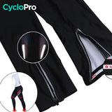 COLLANT CYCLISTE THERMIQUE ROUGE - HIVER - HOMME - DESTOCKAGE Cuissard long pour homme GT-Cycle Outdoor Store 