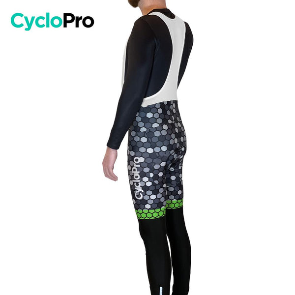 COLLANT CYCLISTE VERT ATMOSPHÈRE+ - AUTOMNE - HOMME cuissard long homme GT-Cycle Outdoor Store 