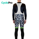 COLLANT CYCLISTE VERT ATMOSPHÈRE+ - AUTOMNE - HOMME cuissard long homme GT-Cycle Outdoor Store 