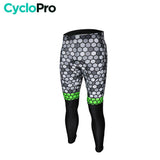 COLLANT CYCLISTE VERT ATMOSPHÈRE+ - AUTOMNE - HOMME cuissard long homme GT-Cycle Outdoor Store XS Sans Bretelles 