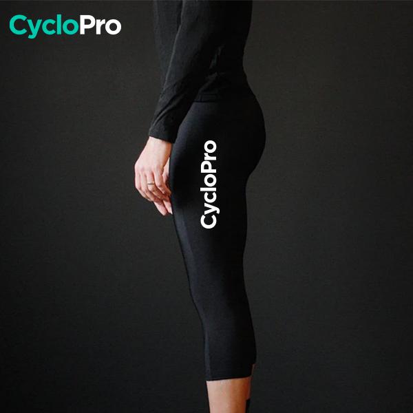 Corsaire Mi-saison - Confort+ Cuissard avec bretelles cyclisme CycloPro 