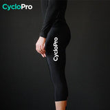 Corsaire Mi-saison - Confort+ Cuissard avec bretelles cyclisme CycloPro 
