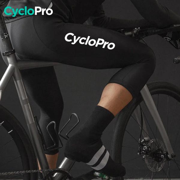 Corsaire Mi-saison - Confort+ Cuissard avec bretelles cyclisme CycloPro 