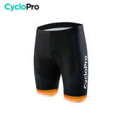 Cuissard pour VTT et Cyclisme - Evasion+ GT-Cycle Outdoor Store Noir et orange Sans S