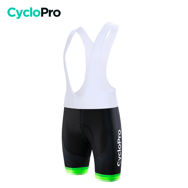 Cuissard pour VTT et Cyclisme - Evasion+ GT-Cycle Outdoor Store Noir et vert Avec S