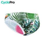 CULOTTE FLEURS HAWAÏENNES VTT/CYCLISME ABSOR+ - FEMME Culotte absorbe chocs I*Love*Cycling Store 