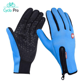 GANTS COUPE-VENT - AUTOMNE / HIVER CycloPro Bleu XL 