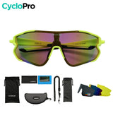 Lunettes polarisées pour Cyclisme Jaune - OPTIMAX GT-Cycle Outdoor Store 