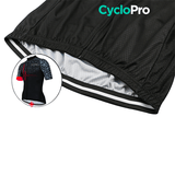 Maillot de cyclisme Rouge - Pulsation+- DESTOCKAGE Maillot court cyclisme GT-Cycle Outdoor Store 