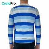 MAILLOT LONG DE CYCLISME BLEU - AUTOMNE - ÉVASION+ Maillot long pour homme GT-Cycle Outdoor Store 