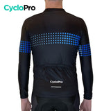 MAILLOT LONG DE CYCLISME BLEU - AUTOMNE - LIBERTY+ Maillot long pour homme GT-Cycle Outdoor Store 