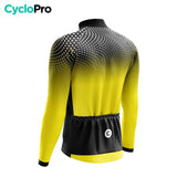 MAILLOT LONG DE CYCLISME HIVER JAUNE - COCCINELLE+ Maillot thermique homme GT-Cycle Outdoor Store 