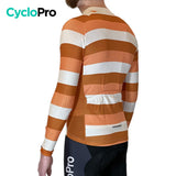 MAILLOT LONG DE CYCLISME ORANGE - HIVER - ÉVASION+ Maillot thermique homme GT-Cycle Outdoor Store 