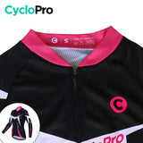 MAILLOT LONG DE CYCLISME ROSE - HIVER - CONFORT+ maillot thermique femme GT-Cycle Outdoor Store 