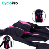 MAILLOT LONG DE CYCLISME ROSE - HIVER - CONFORT+ maillot thermique femme GT-Cycle Outdoor Store 