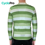 MAILLOT LONG DE CYCLISME VERT - AUTOMNE - ÉVASION+ Maillot long pour homme GT-Cycle Outdoor Store 